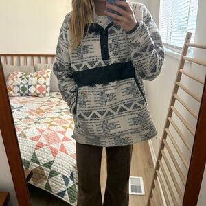 Carhartt Fleece Relaxed Fit Quarter-Zip Chore Jacket Style